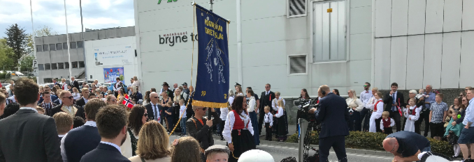 17 Mai på Hognestad og Folketoget